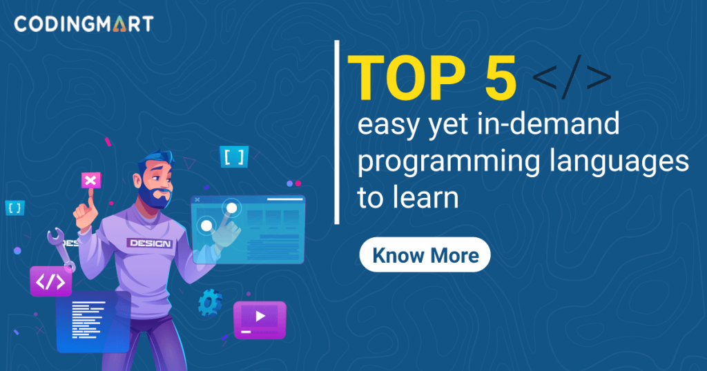 Top 5 easy yet in demand programming languages to learn | blog
