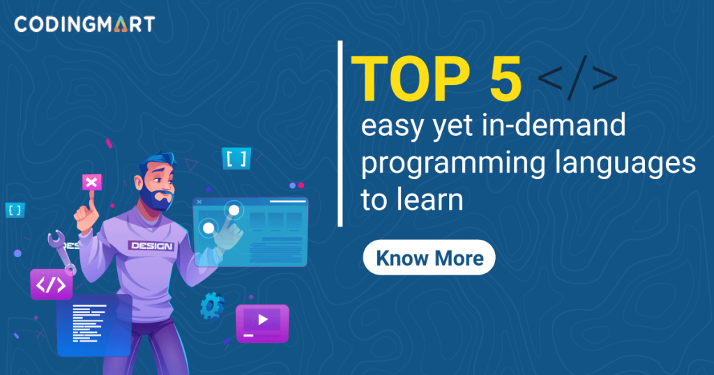 Top 5 Easy In-Demand Programming Languages to Learn